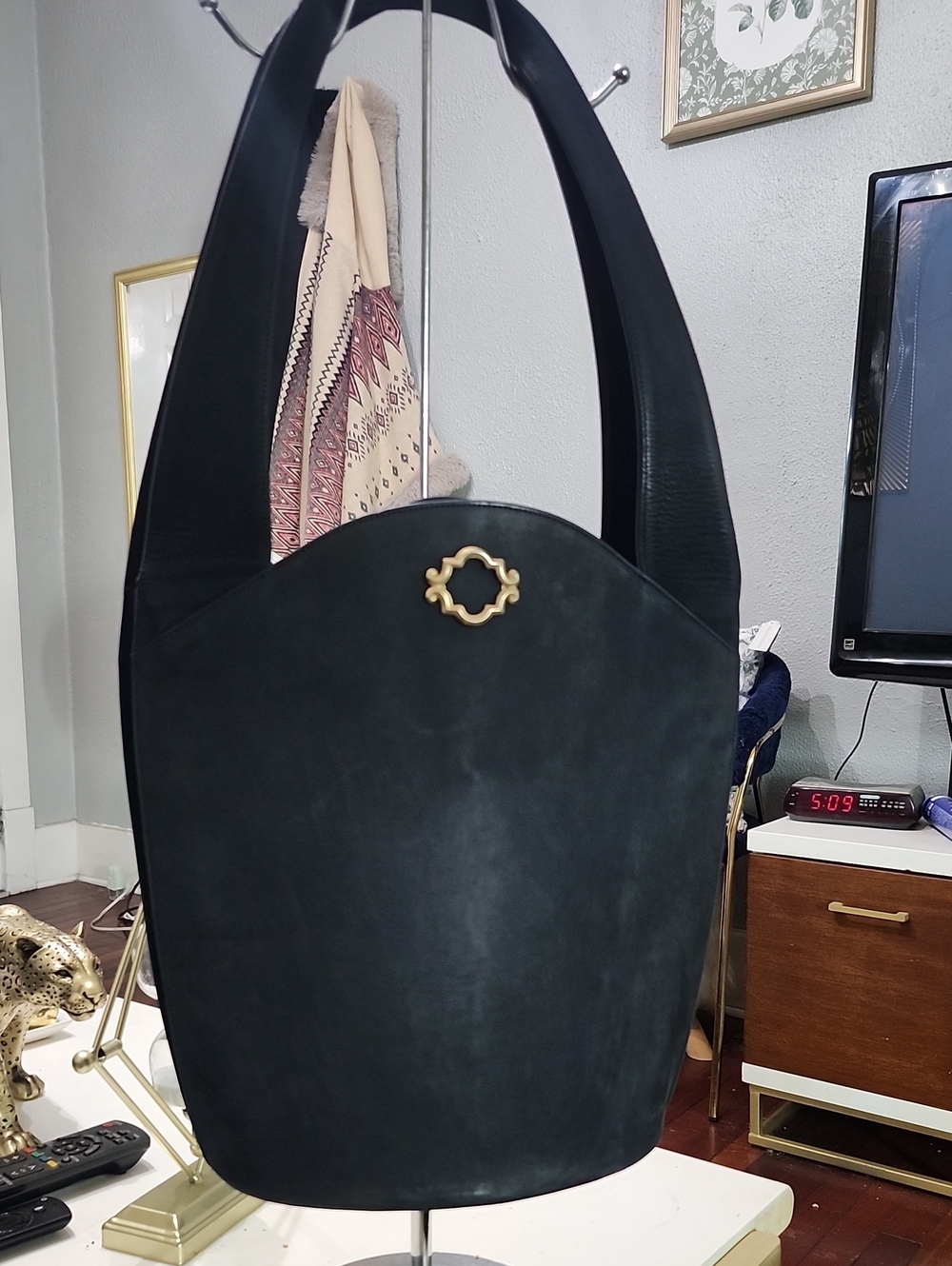 Bally Rare Nubuck Leather Shoulder Bag Vintage Luxury Pristine